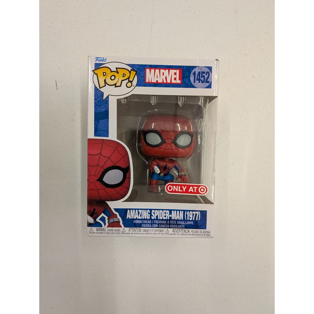 Funko Pop Marvel Spider-Man 1977 #1452 Target Exclusive Bobblehead